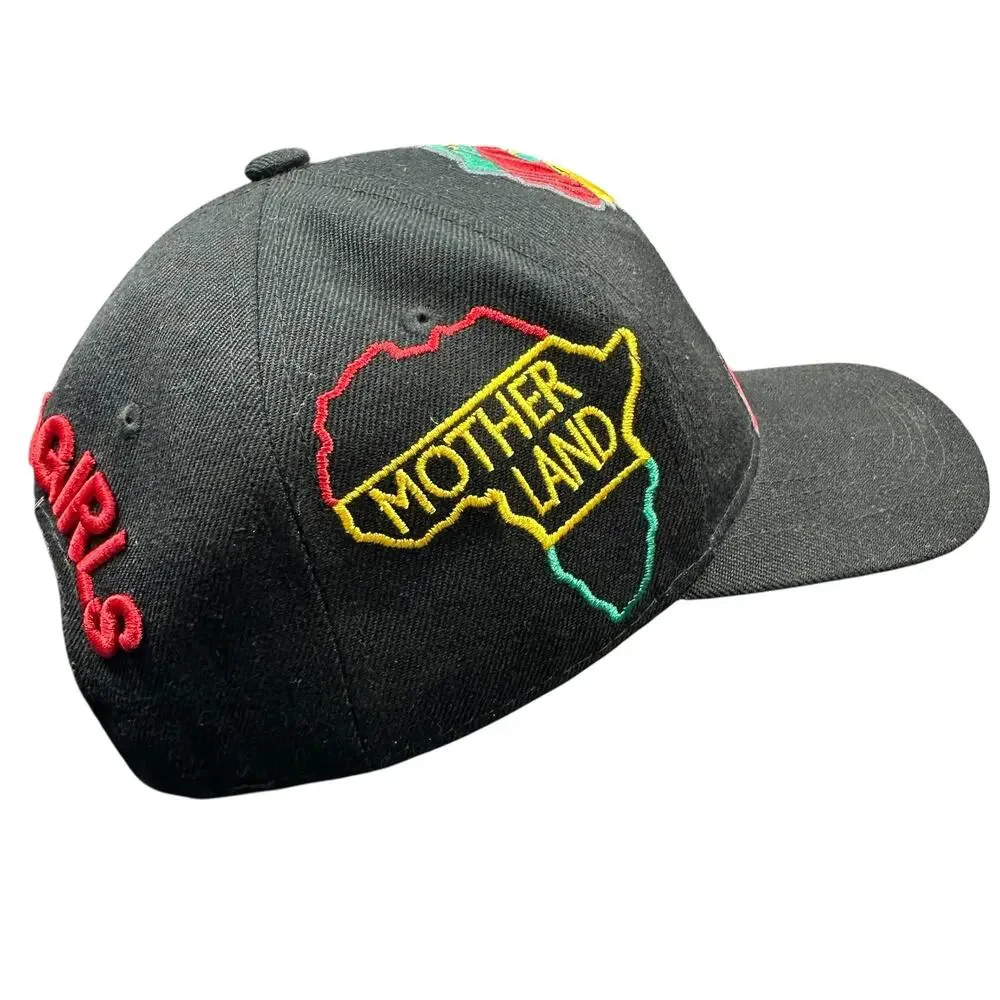 BLACK GIRLS ALWAYS BEEN MAGIC Snapback Hat Cap Big Embroidered Logo